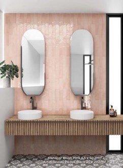 MANACOR BLUSH PINK 65X400